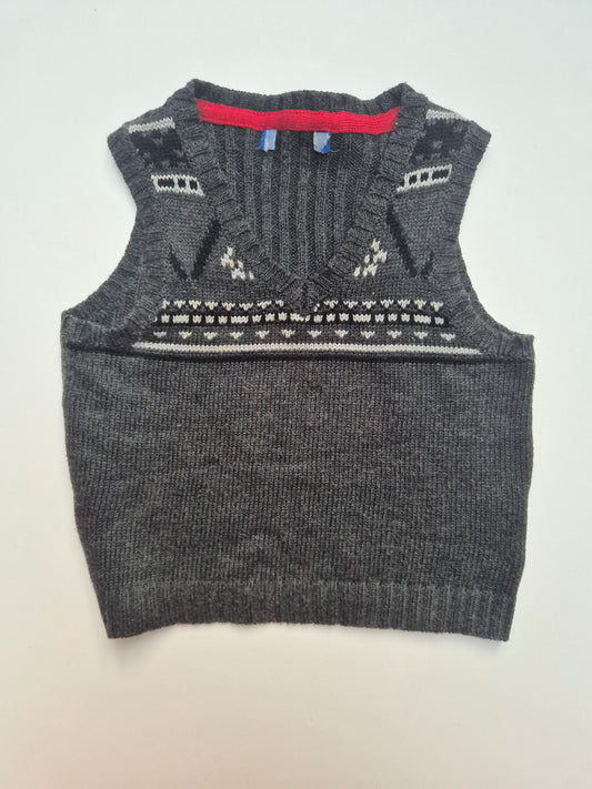 Gebreide spencer – maat 74 | 6 - 9 maanden