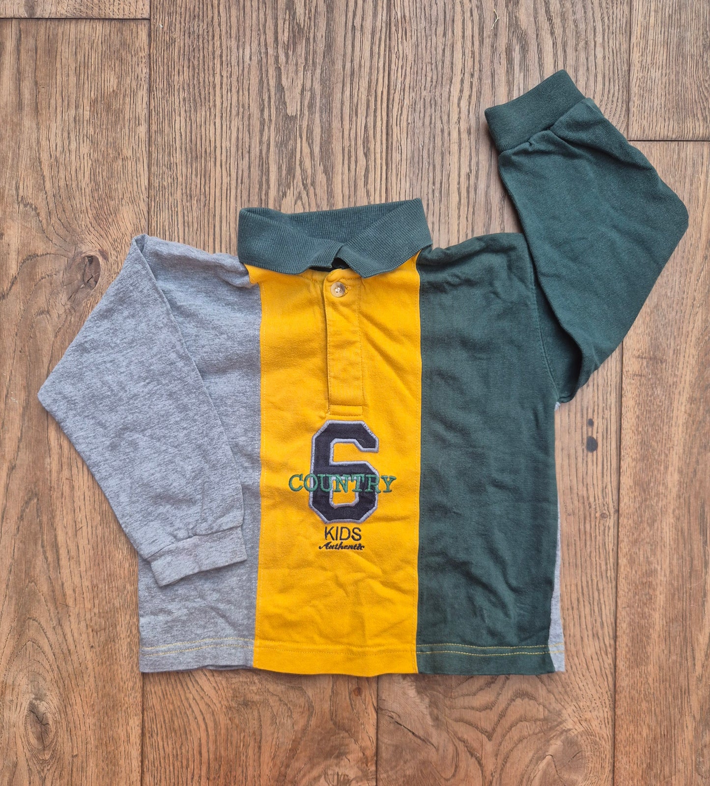 Polo longsleeve – maat 104 | 3 - 4 jaar