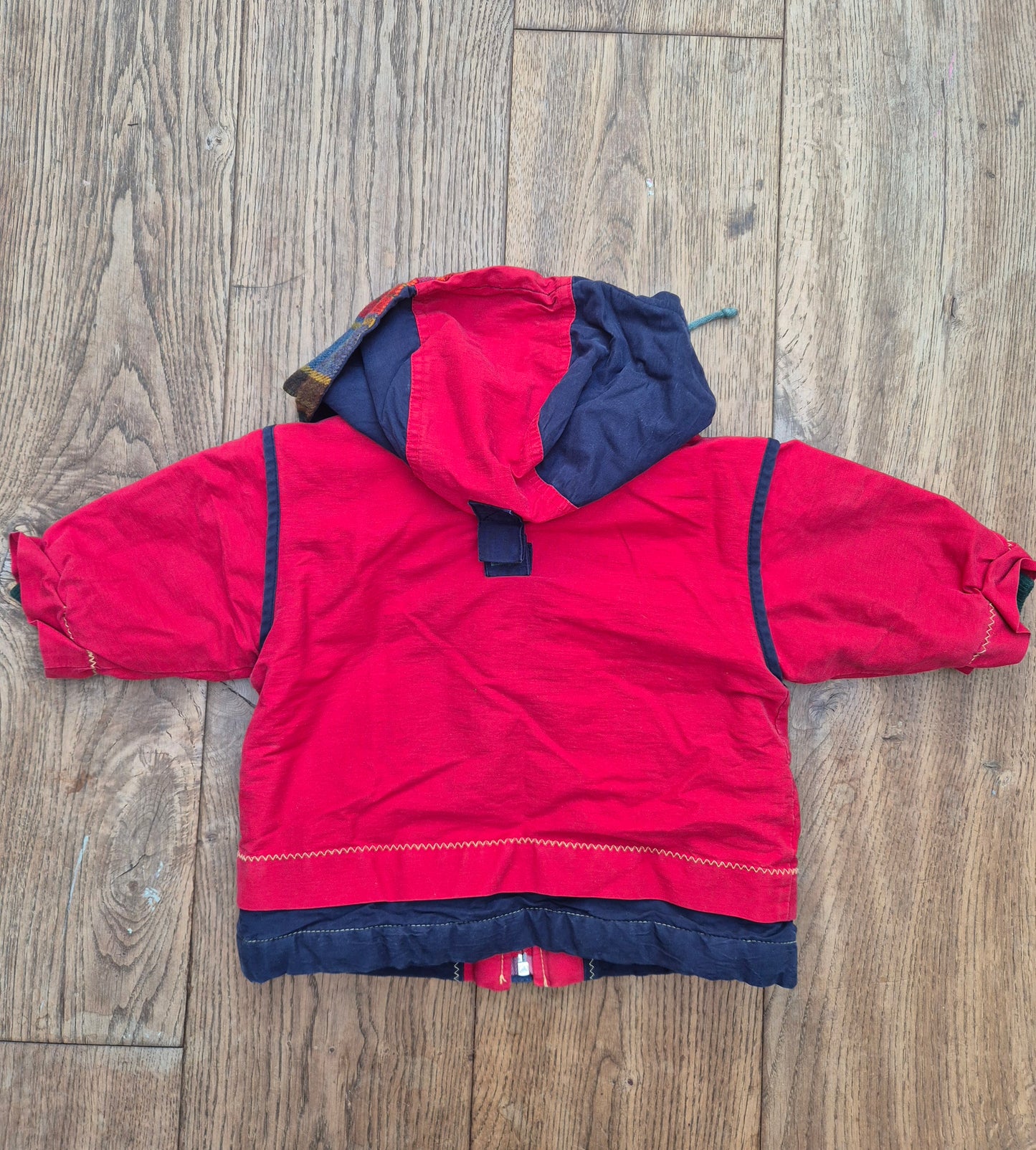 Winterjas gevoerd met capuchon - maat 80 | 9 - 12 maanden