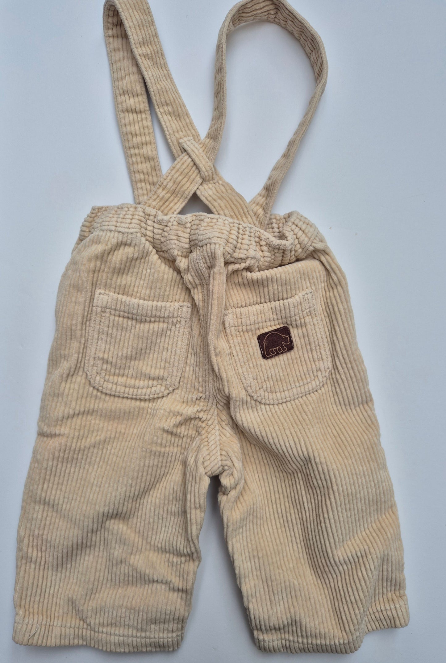 Tuinbroek met kruisbretels – maat 62 | 2 - 3 maanden