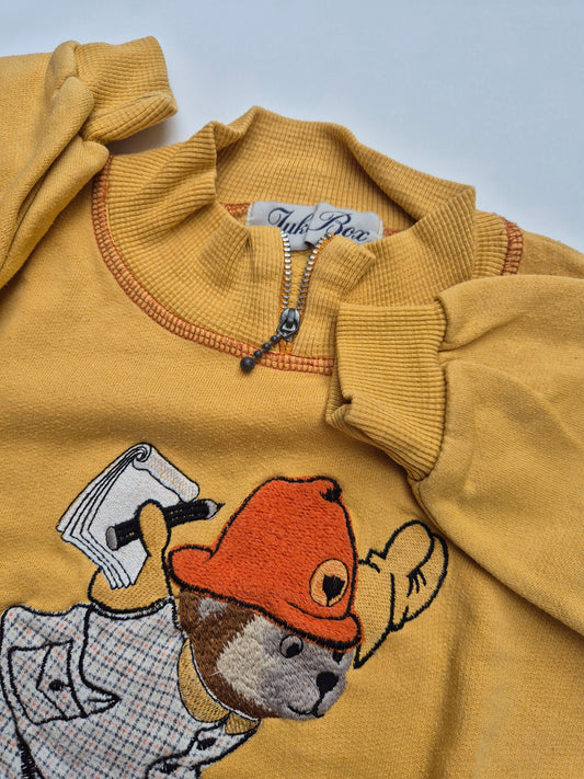 Sweater met zip – maat 98 | 2 - 3 jaar