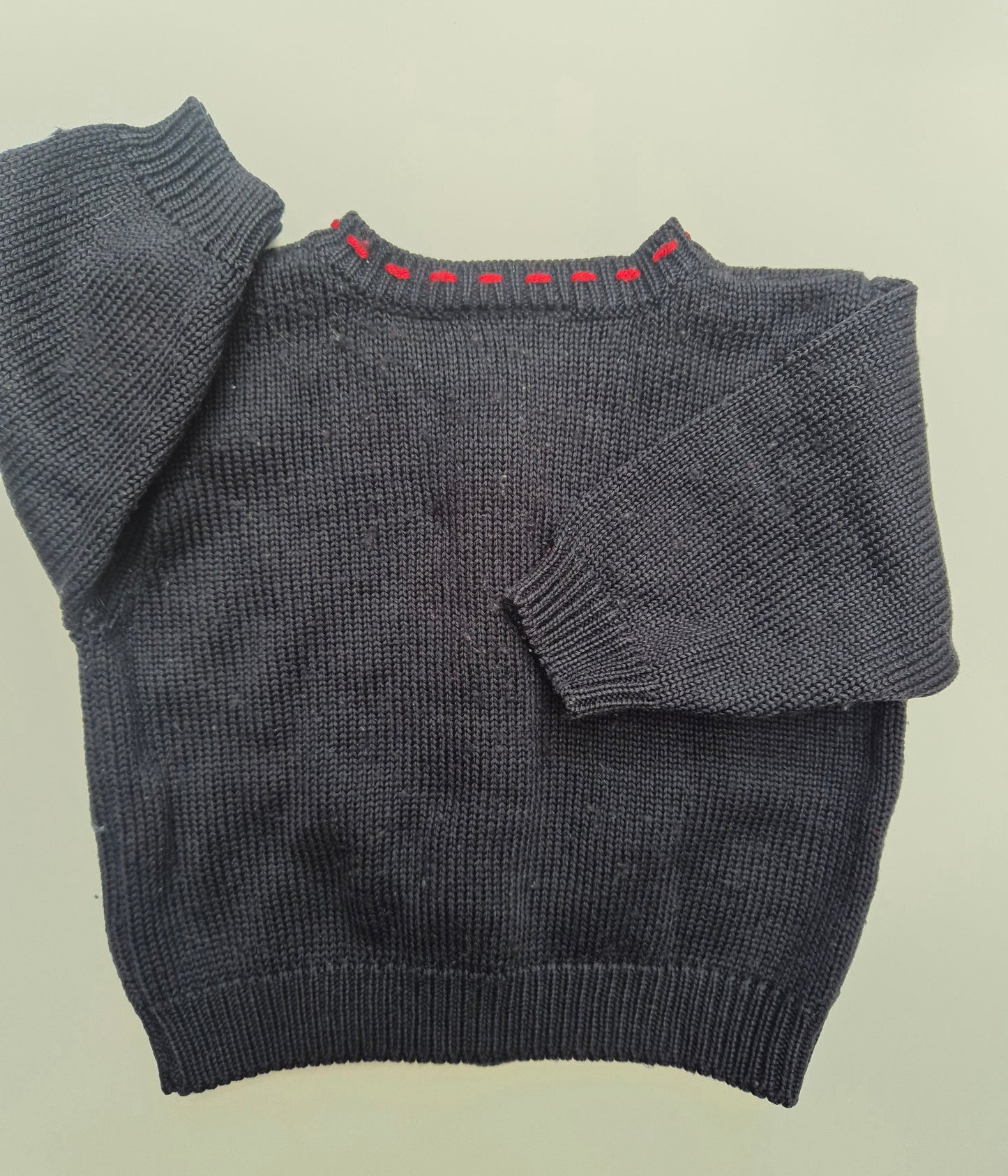 Sergent Major donkerblauw vest - maat 75 | 6 - 9 maanden