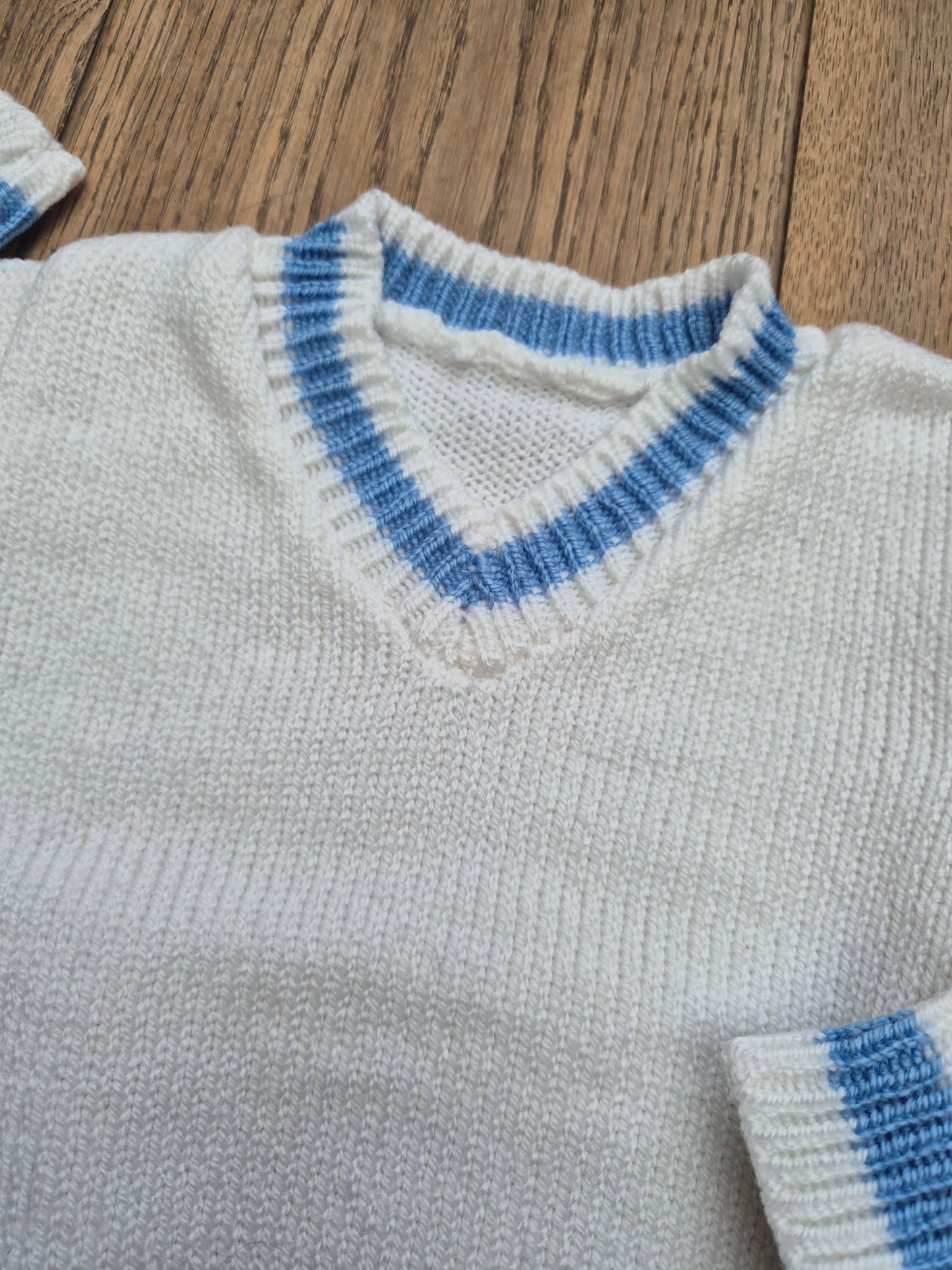 Trui met blauwe strepen – maat 92 | 18 - 24 maanden