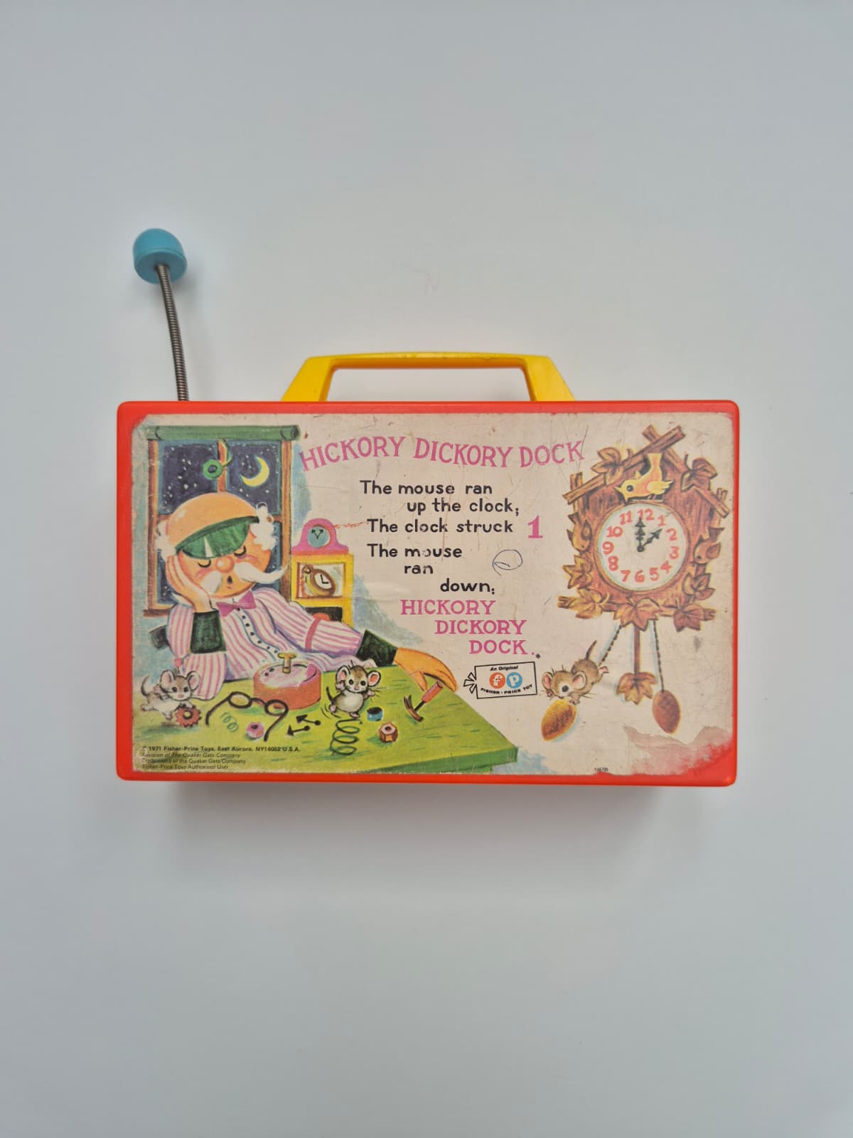 Fisher-Price muziekspeeltje – Hickory Dickory Dock