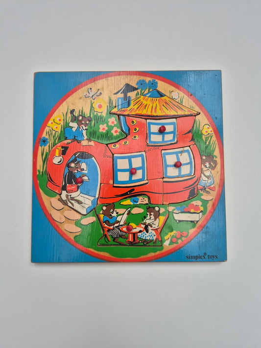 Simplex Toys puzzel – Het huis in de schoen