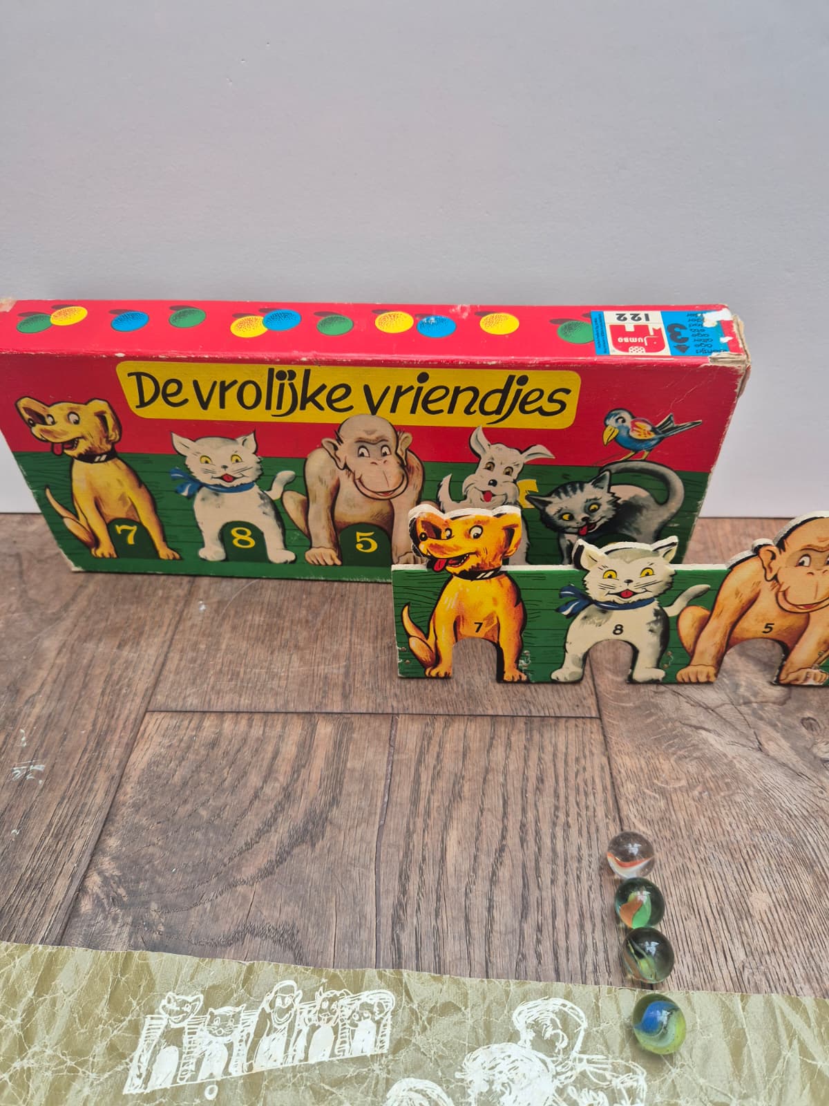 De Vrolijke Vriendjes – knikkerspel