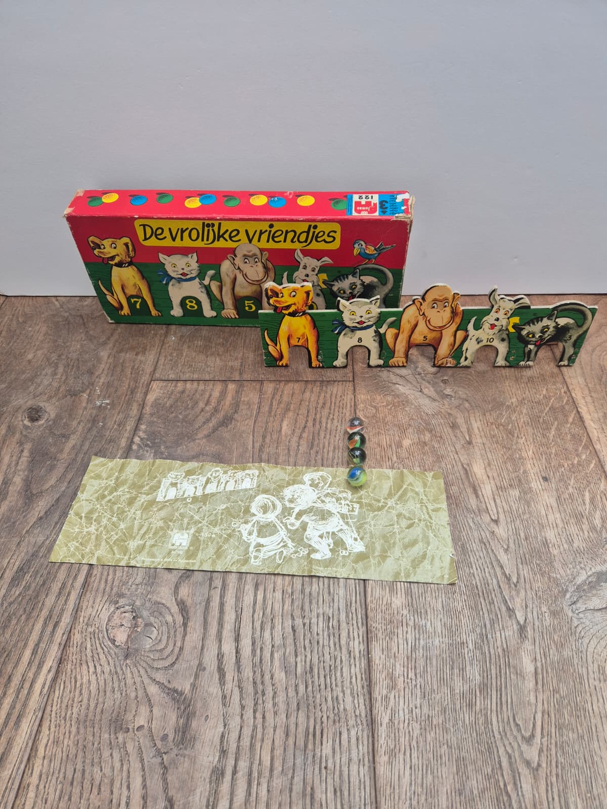 De Vrolijke Vriendjes – knikkerspel