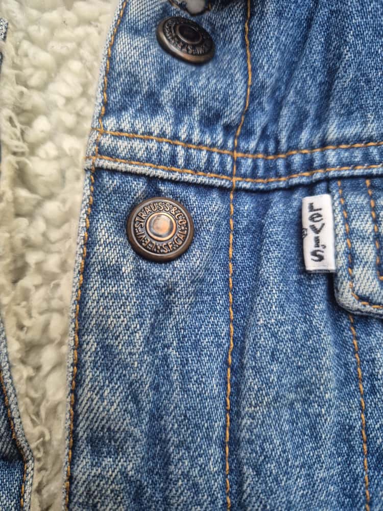 Levi’s spijkerjas met teddyvoering 92 | 18 - 24 maanden