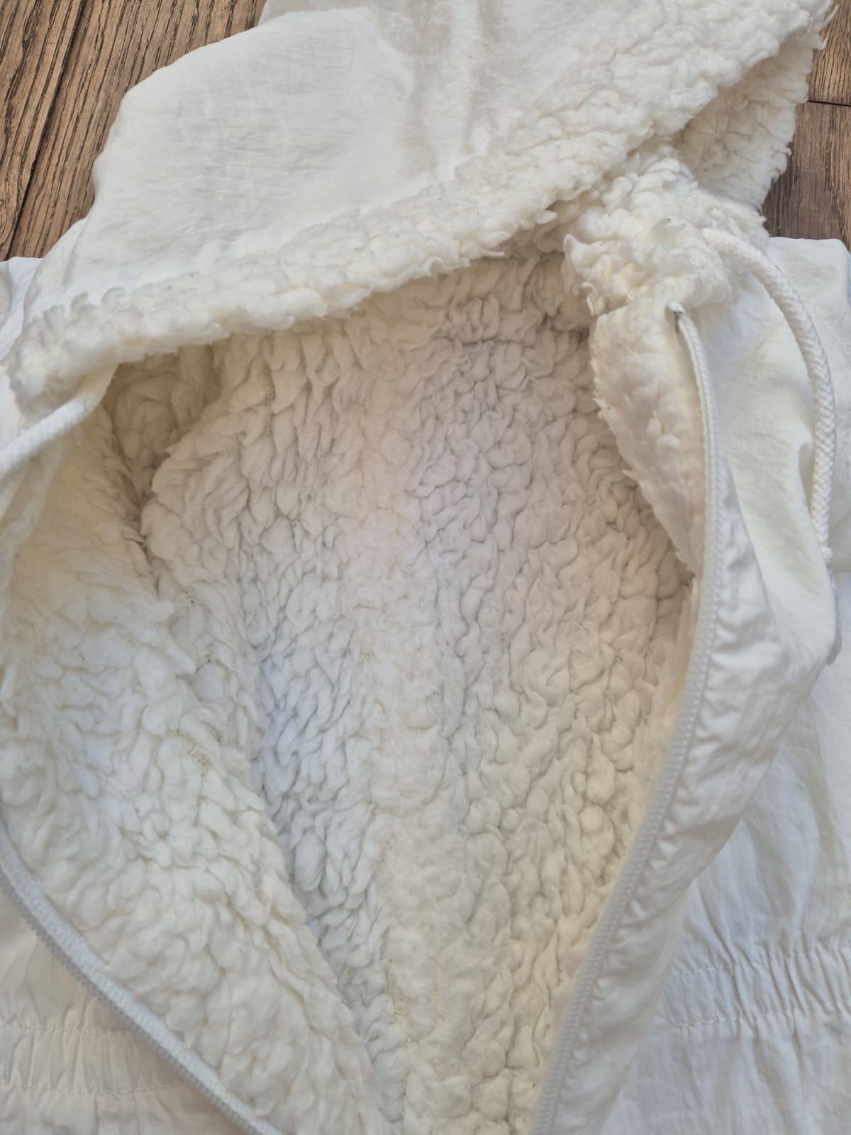 Wit ski/winterpak - maat 74 | 6 - 9 maanden