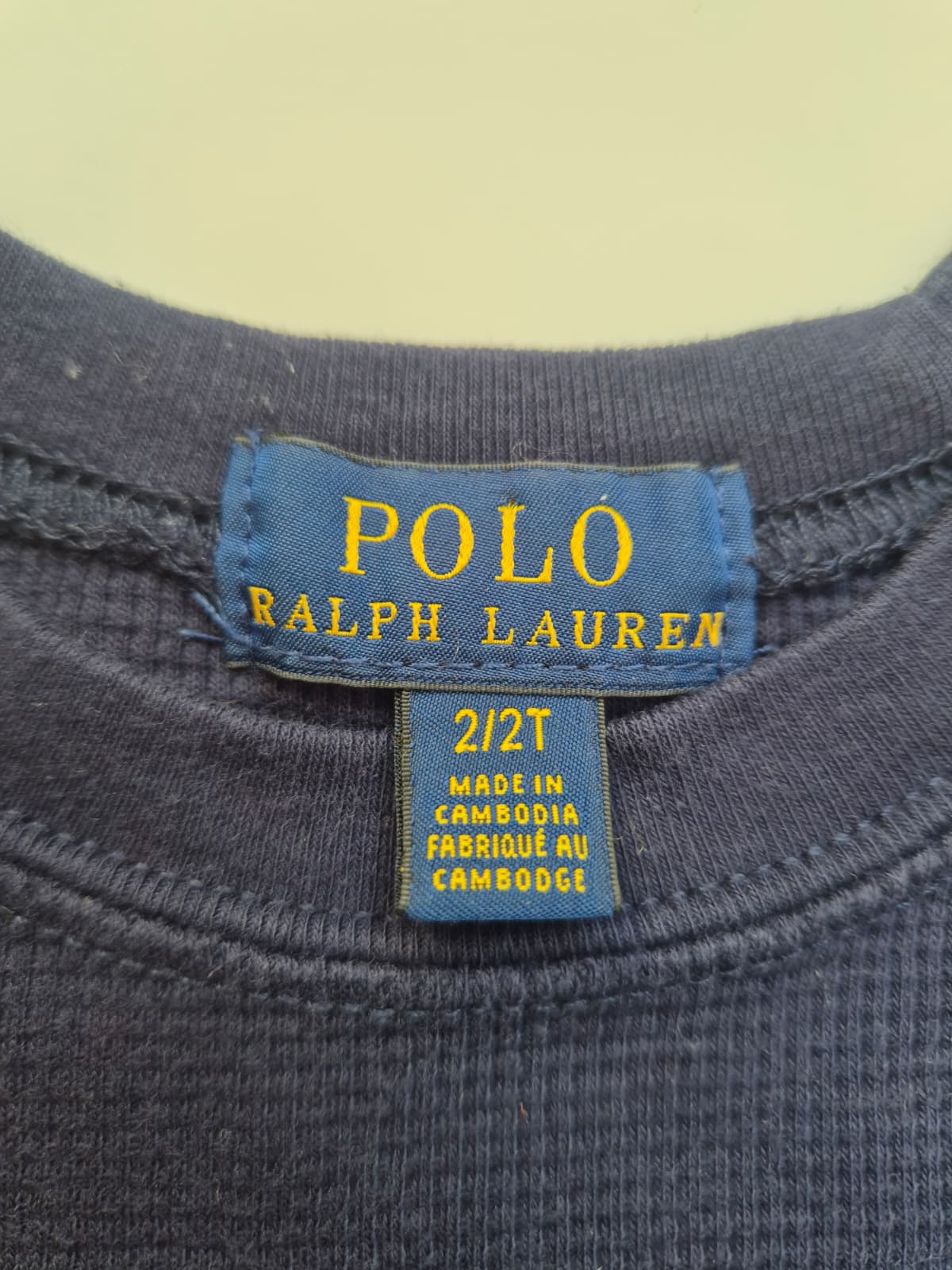 Ralph Lauren longsleeve – maat 92 | 18 - 24 maanden