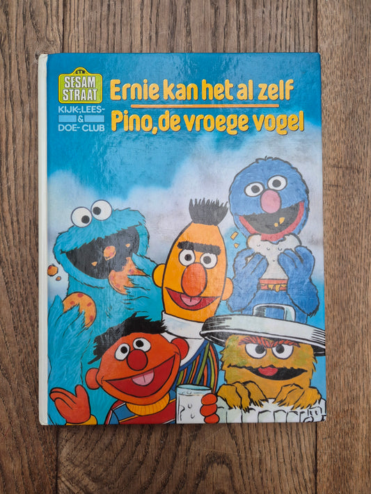 Sesamstraat boek – Ernie kan het al zelf / Pino, de vroege vogel